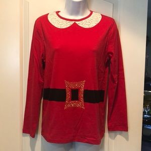 KNITHAUS UGLY ELF CHRISTMAS SWEATER, MEDIUM